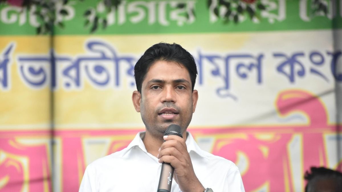 ঝুক গয়া পুষ্পা! ফলতা নির্বাচন থেকে সরে দাঁড়ালেন তৃণমূল প্রার্থী জাহাঙ্গির খান | জাহাঙ্গির খান ফলতা নির্বাচন থেকে সরলেন, শুভেন্দুর প্রশংসায় তৃণমূল প্রার্থী | Jahangir Khan Quits Falta Polls