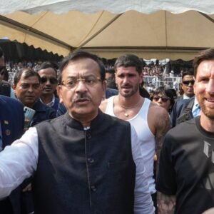 খুলছে যুবভারতীতে মেসি কাণ্ডের ফাইল, ক্রীড়া দফতরের দায়িত্ব নিয়েই বড় ঘোষণা মন্ত্রী নিশীথের | নিশীথ প্রামাণিক ক্রীড়া দপ্তরের দায়িত্ব নিয়েই মেসিকাণ্ডে তদন্তের নির্দেশ দিলেন | Nisith Pramanik Orders Probe Into Messi Chaos